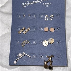 🌵 Thread Semi‎ precious earrings 8 …